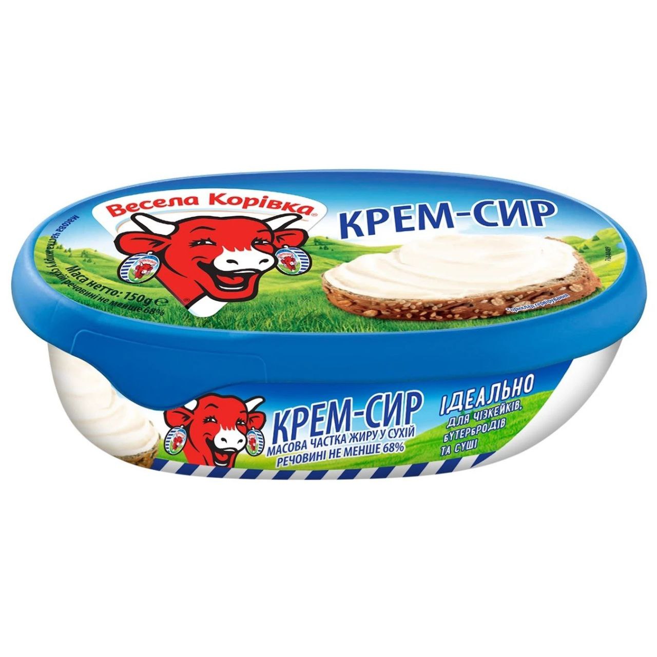 Крем-сир Весела Корівка 68% 150г